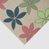 Farbenfroh Seidenpapier (Detail)