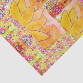 Farbenfroh Seidenpapier (Detail)