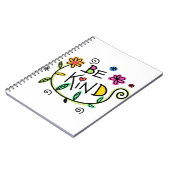 Farbenfroh | Seien Sie freundlich Notizblock (Linke Seite)