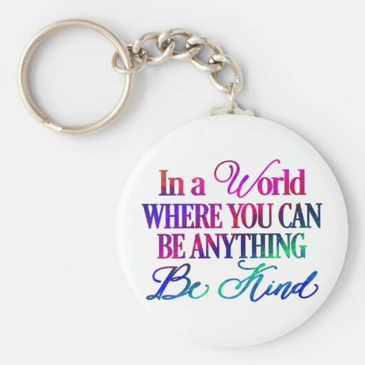 farbenfroh sein schlüsselanhänger (Vorne)