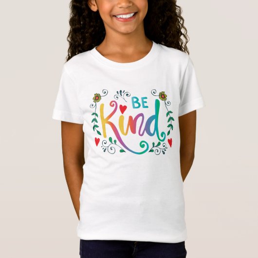 farbenfroh sein T-Shirt (Vorderseite)