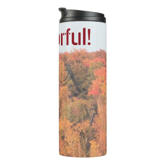 farbenfroh sein thermosbecher (Nach rechts gedreht)