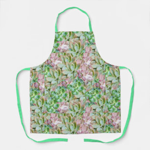 farbenfroh sukkulant schürze