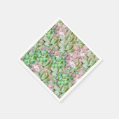 farbenfroh sukkulant serviette (Ecke)