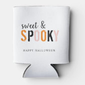 Farbenfroh süß und lecker | Frohe Halloween Dosenkühler (Vorderseite)