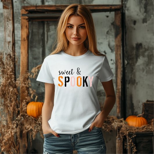Farbenfroh süß und lecker | Frohe Halloween T-Shirt
