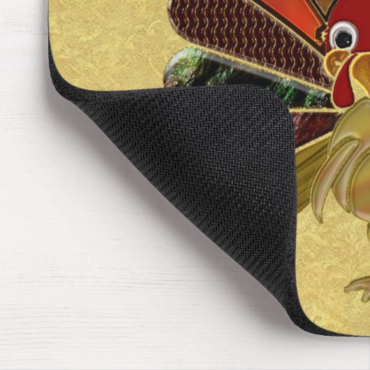 Farbenfroh Thanksgiving Türkei Mousepad (Ecke)