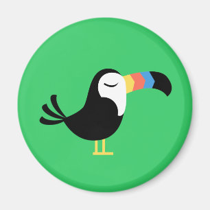 Farbenfroh Toucan Magnet