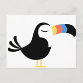 Farbenfroh Toucan Postkarte (Vorderseite)