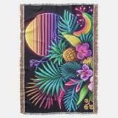 Farbenfroh, tropisch/hawaiisch decke (Vorderseite Vertikal)