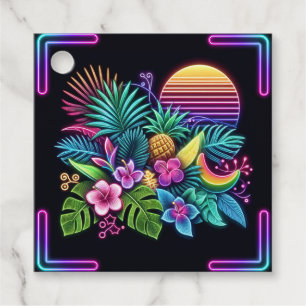 Farbenfroh, tropisch/hawaiisch geschenkanhänger