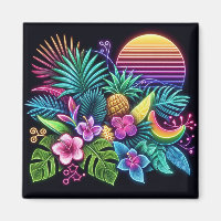 Farbenfroh, tropisch/hawaiisch