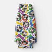 Farbenfroh und spielerisch flaschenkühler (Vorderseite)