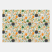 Farbenfroh und Whimsical St. Patrick's Day Set von Geschenkpapier Set (Vorderseite)