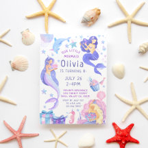 Farbenfroh unsere kleine Meerjungfrau das ganze Ja