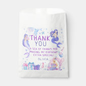 Farbenfroh unsere kleine Meerjungfrau das ganze Ja Geschenktütchen (Vorderseite)