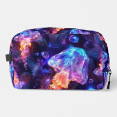 Farbenfroh unter der Meeresqualle | Waschbeutel (Vorderseite)