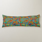 Farbenfroh Vintag Orante Paisley Seitenschläferkissen (Vorderseite)