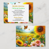 Farbenfroh Visitenkarte (Vorne/Hinten)