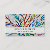 Farbenfroh Visitenkarte (Vorderseite)