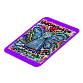 Farbenfroh, was Krebs nicht tun kann Engel Magnet (Linke Seite)