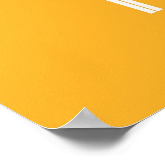 Farbenfroh Wir können harte Dinge tun Poster (Ecke)