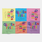 farbenfroh Zöliakgluten Geschirrtuch (Horizontal)