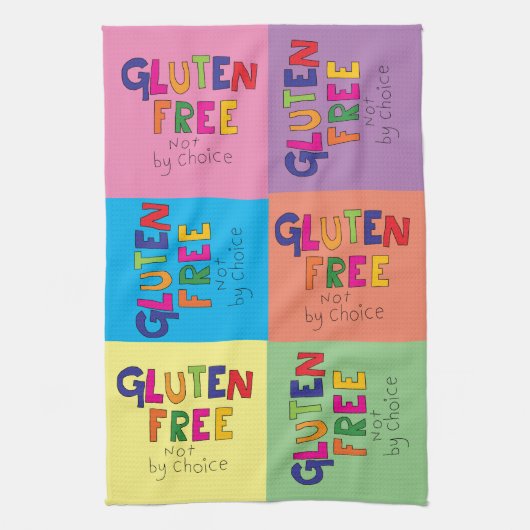 farbenfroh Zöliakgluten Geschirrtuch (Vertikal)