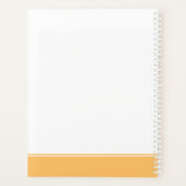 Farbenfroh zurück an den Schullehrer Planer (Rückseite)