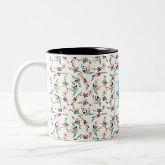 Farbenfroh Zweifarbige Tasse (Links)
