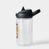 Farbenfrohe 100 Tage Schulgelb-Stift Trinkflasche (Links)
