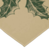 Farbenfrohe 1876 Frohe Weihnachten Tischdecke (Schrägansicht)