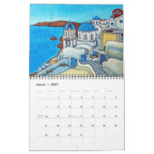 Farbenfrohe 2-Seiten-Kalender von Lisa Lorenz Kalender (Mär 2027)