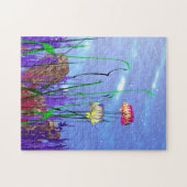 Farbenfrohe 3D Angelfish Puzzle (Horizontal)