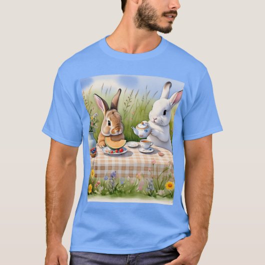 Farbenfrohe 3D Digital Art T - Shirt | Perfekt gee (Vorderseite)