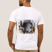 Farbenfrohe 3D Digital Art T - Shirt | Perfekt gee (Rückseite)