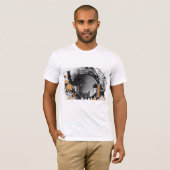 Farbenfrohe 3D Digital Art T - Shirt | Perfekt gee (Vorne ganz)