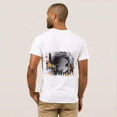 Farbenfrohe 3D Digital Art T - Shirt | Perfekt gee (Schwarz voll)