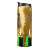 Farbenfrohe 3D Digital Art Thermal Tumbler - Perfe Thermosbecher (Nach rechts gedreht)