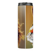 Farbenfrohe 3D Digital Art Thermal Tumbler - Perfe Thermosbecher (Rückseite)