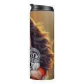 Farbenfrohe 3D Digital Art Thermal Tumbler - Perfe Thermosbecher (Nach rechts gedreht)