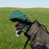 Farbenfrohe 3D-digitale Treiberabdeckung - perfekt Golf Headcover (In SItu)