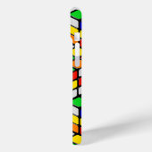 Farbenfrohe 3D-Kuben Case-Mate iPhone Hülle (Rückseite / Links)