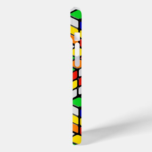 Farbenfrohe 3D-Kuben Case-Mate iPhone Hülle (Rückseite / Links)