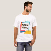 Farbenfrohe 3D-Sprechblase T-Shirt (Vorne ganz)