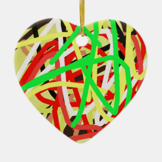 farbenfrohe 676 abstrakte Kunst Keramik Ornament