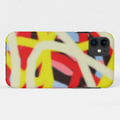 farbenfrohe 8773 abstrakte Kunst Case-Mate iPhone Hülle (Rückseite (Horizontal))