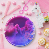 Farbenfrohe 9" Rundpapier-Teller zur Brightierung Pappteller (Party)