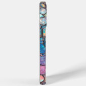 Farbenfrohe Abalone-Blasen Case-Mate iPhone Hülle (Rückseite / Rechts)