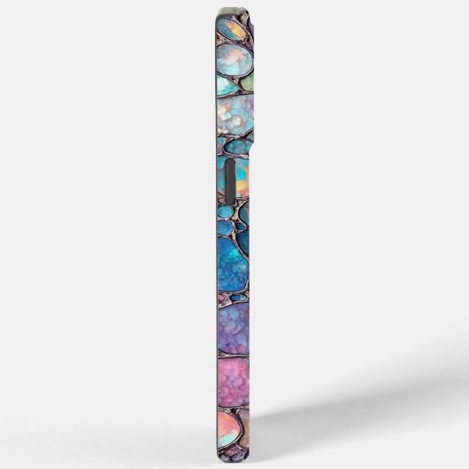 Farbenfrohe Abalone-Blasen Case-Mate iPhone Hülle (Rückseite / Rechts)